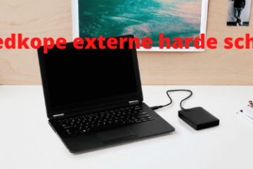 Goedkope externe harde schijf