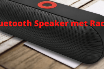 Bluetooth Speaker met Radio