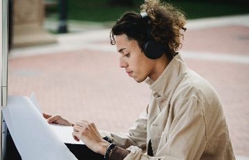 Geluiddempende koptelefoon voor volwassenen