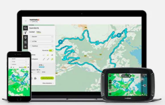 tomtom motor gps app