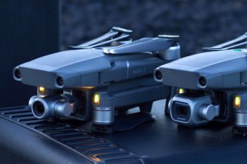 Opvouwbare drone met camera