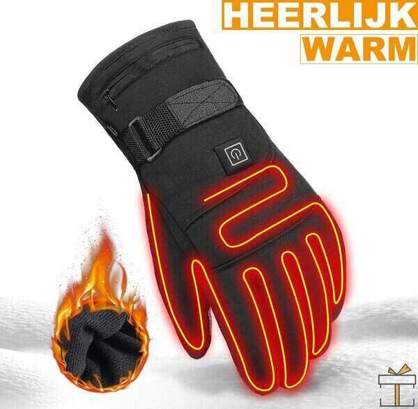 Happyment oplaadbare verwarmde motorhandschoenen