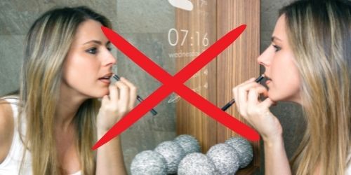 Nadelen smart mirror