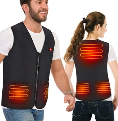 Bodywarmer verwarmd