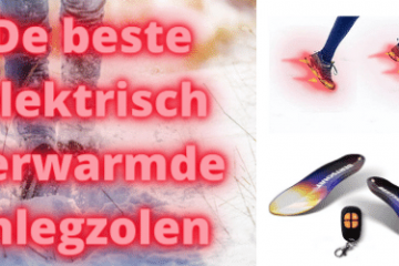 Elektrisch verwarmde inlegzolen