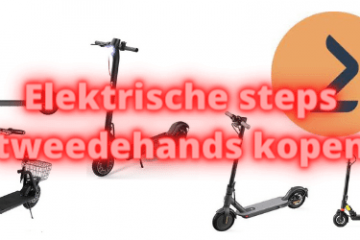 Elektrische steps tweedehands kopen