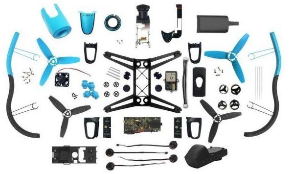 Onderdelen drone