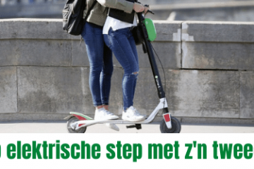 elektrische step 2 personen