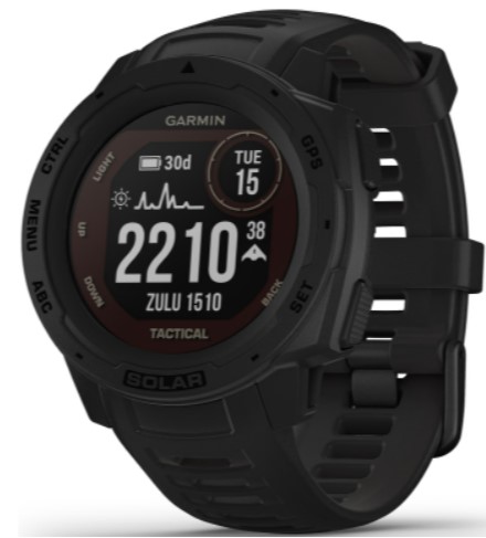 Sporthorloge smartwatch Garmin Instinct Solar Tactical