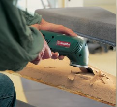 Bediening professionele schuurmachine