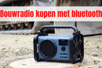 Bouwradio met bluetooth