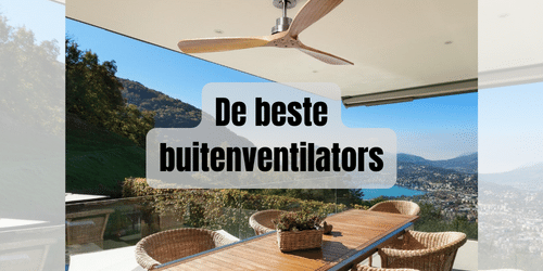 Buitenventilators plafond muur