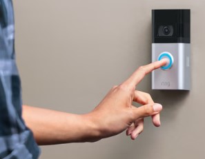 Draadloze deurbel met camera