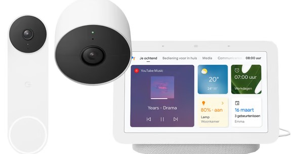 Google Nest Doorbell Beveiligingscamera set