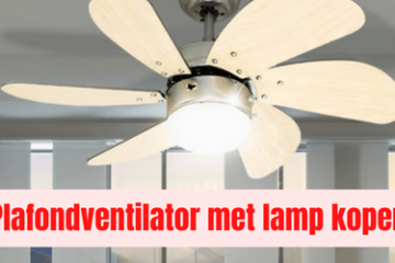 Plafondventilator met lamp kopen