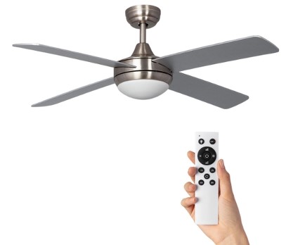 TechBrey Nikkel Plafondventilator