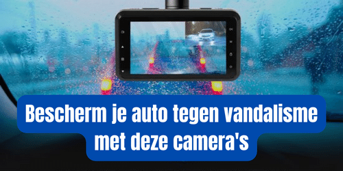 auto vandalisme camera's