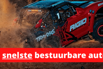 snelste bestuurbare auto's