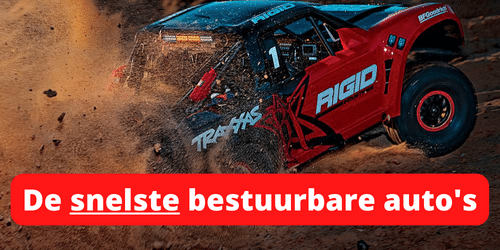 snelste bestuurbare auto's