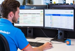 Ergonomie monitor bureaustoel
