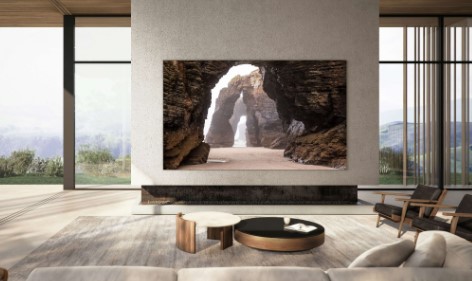 Huiskamer 88 inch TV
