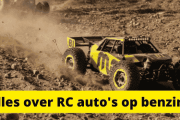 RC auto's op benzine