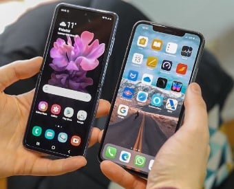 Samsung of Apple telefoon