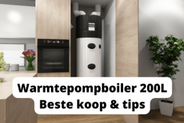 Warmtepompboiler 200L