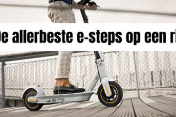 beste e-steps op een rij