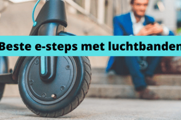 Beste e-steps met luchtbanden