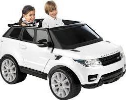 Elektrische auto kind 12 jaar wit
