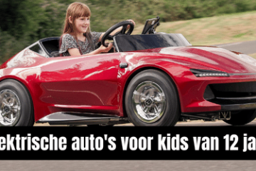 Elektrische auto's kids van 12 jaar