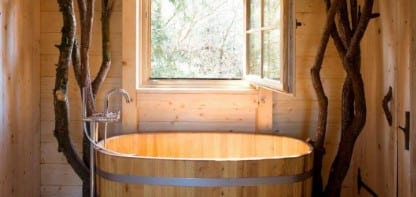 Elektrische hottub binnen