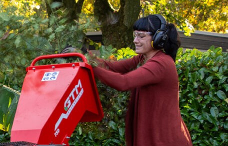 Geluidsniveau houtversnipperaar