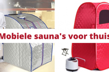 Mobiele sauna's voor thuis