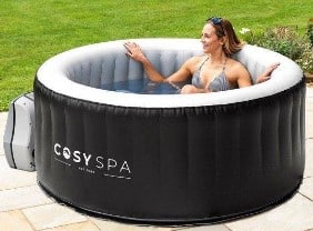 Opblaasbare jacuzzi tuin