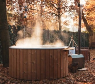 Plaatsing hottub tuin
