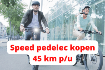Speed pedelec kopen 45 km pu