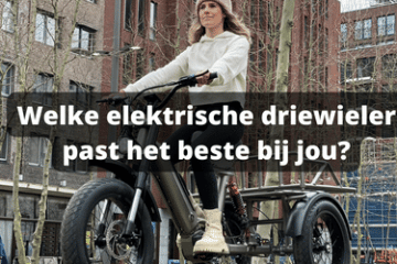 elektrische driewieler soorten