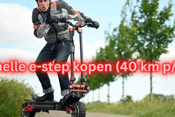 Snelle e-step kopen (40 km pu)