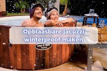 opblaasbare jacuzzi winterproof
