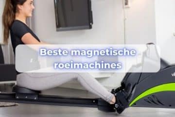 roeitrainer met magnetische weerstand