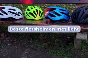 fietshelm met verlichting