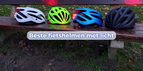 fietshelm met verlichting