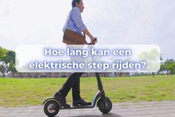 hoe lang kan een elektrische step rijden