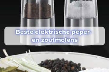 elektrische peper en zoutmolen