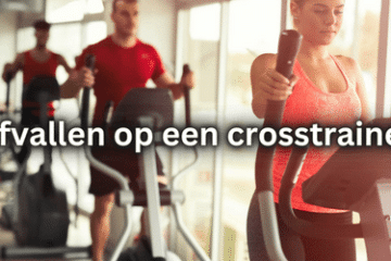 Afvallen op een crosstrainer