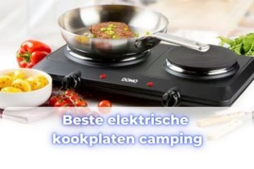 elektrische kookplaat camping