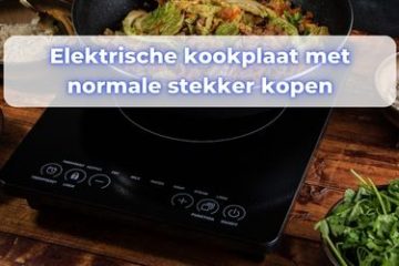 elektrische kookplaat met normale stekker