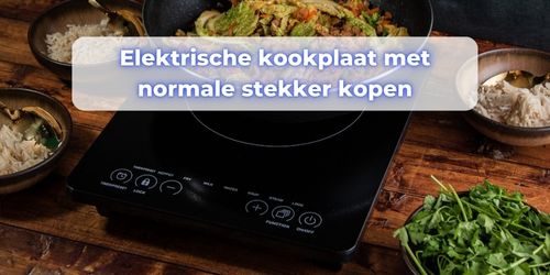 elektrische kookplaat met normale stekker